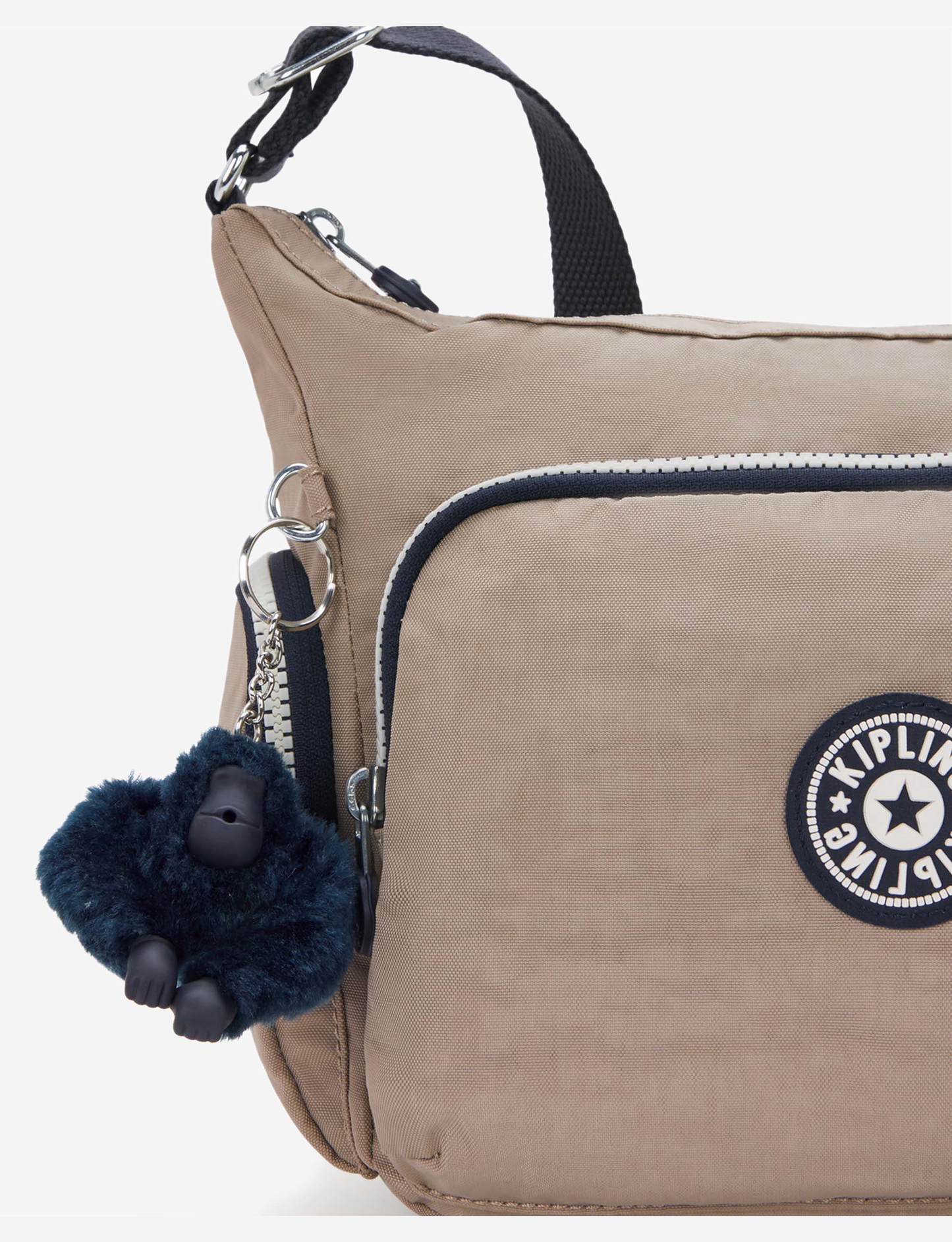 KIPLING Gabb S Soft Taupe C حقيبة كروس متوسطة I4493-7ML