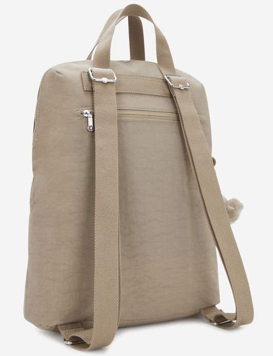 حقيبة ظهر KIPLING Kazuki Soft Taupe متوسطة (مع جيب للكمبيوتر المحمول) I3171-4PW