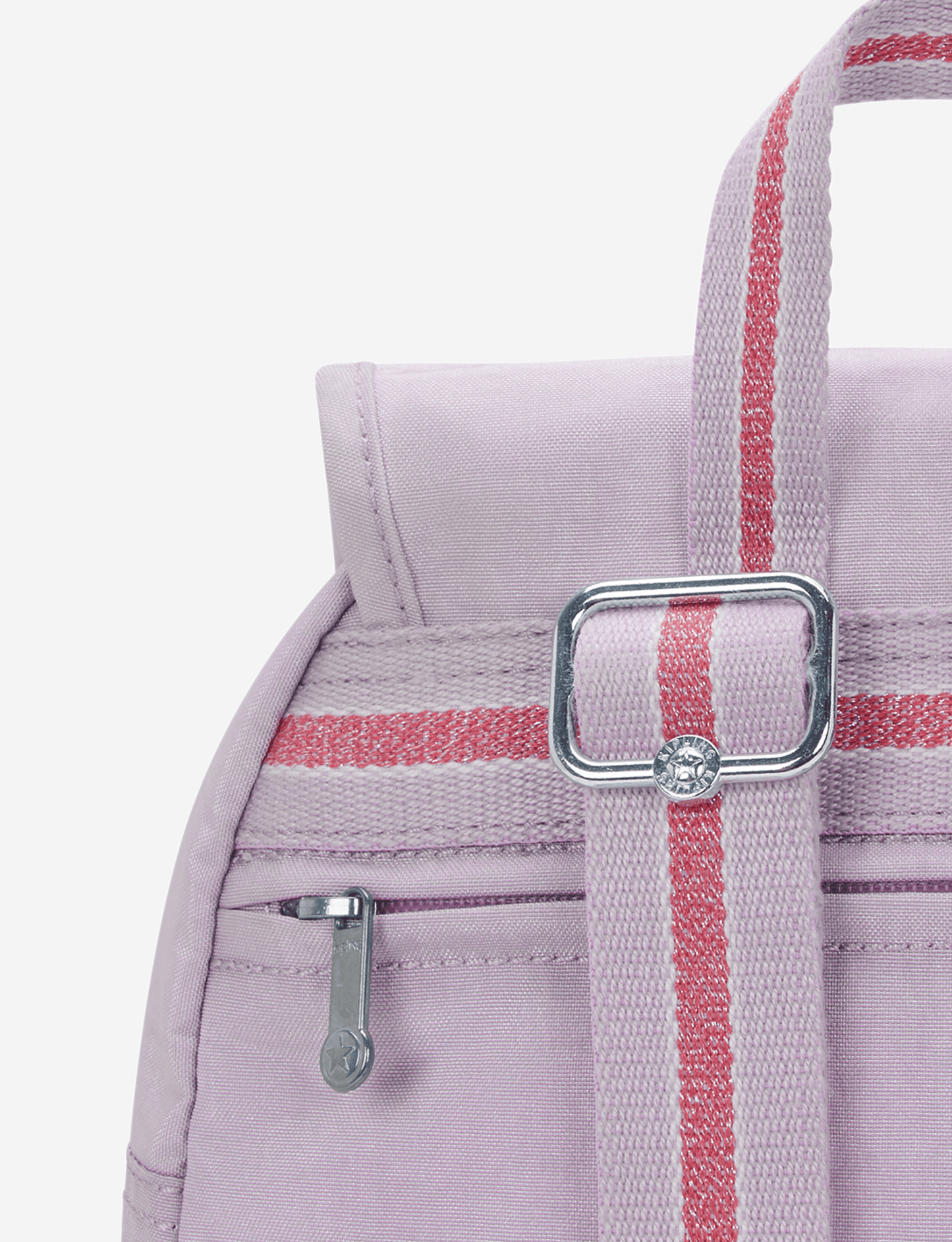 KIPLING City Pack S Lilac Shimmer حقيبة ظهر صغيرة 15641-9GO
