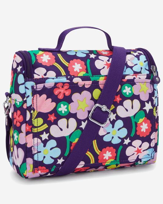 حقيبة غداء كبيرة Kipling New Kichirou Fairy Flower مع حزام ترولي I5749-9MO