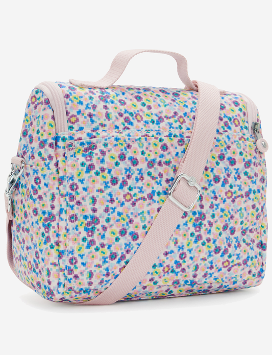 KIPLING حقيبة غداء كبيرة "نيو كيتشيرو ديجي فلاور برنت" (مع جيب تثبيت على العربة) I5749-7ER