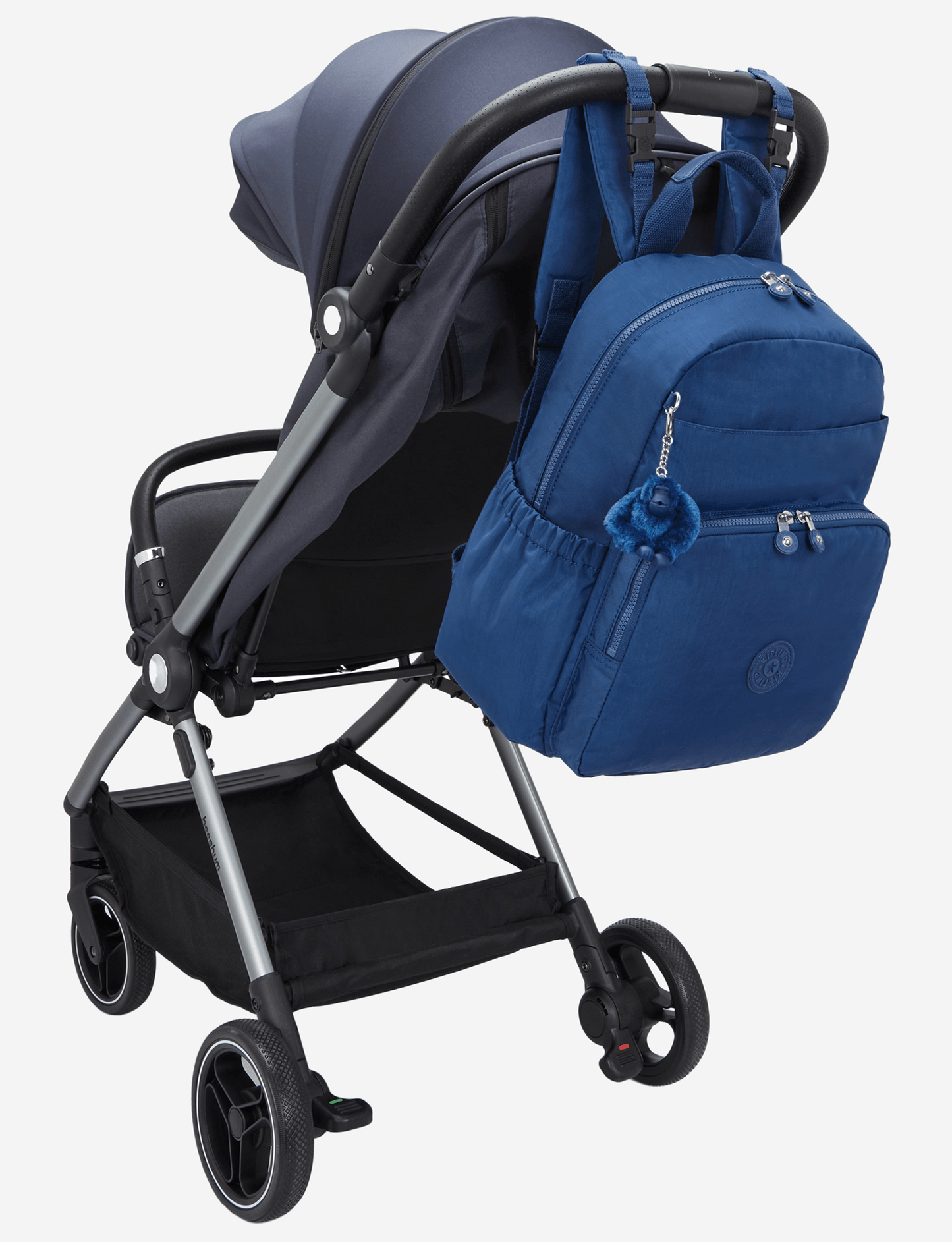 KIPLING Maisie Casual Blue Medium حقيبة ظهر للأطفال (مع حصيرة تغيير الحفاضات) I3339-5PZ