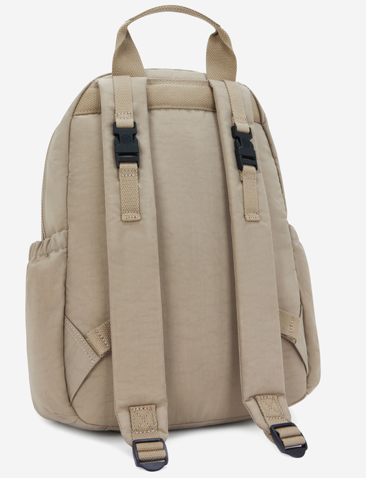 KIPLING Maisie Soft Taupe Medium baby backpack (with changing mat) I3339-4PW