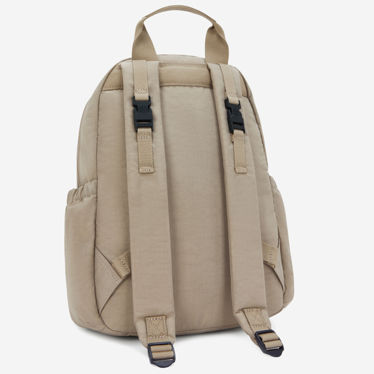 KIPLING Maisie حقيبة ظهر متوسطة للأطفال باللون البني الفاتح (مع حصيرة تغيير الحفاضات) I3339-4PW