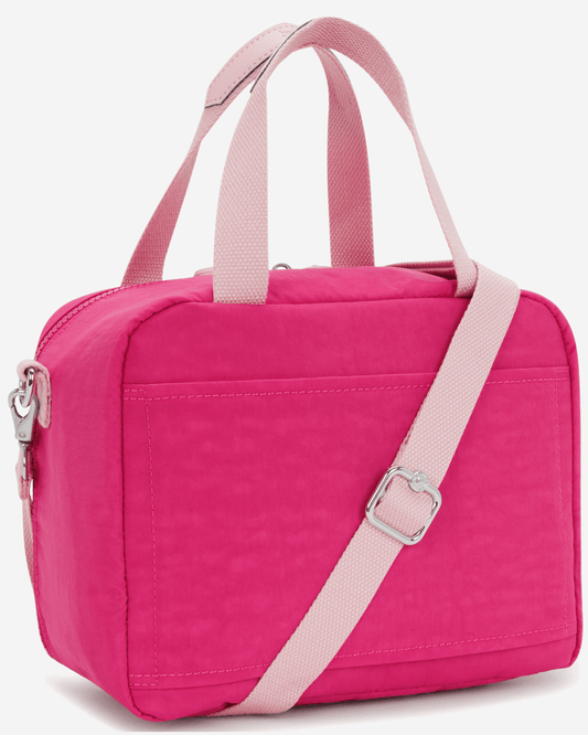 شنطة غداء كبيرة Kipling Miyo Intense Rose مع جيب ترولي 15381-2GU