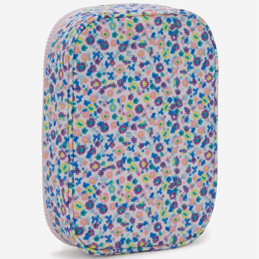 KIPLING 100 Pens Digi Flower Prt Large pencase I6002-7ER