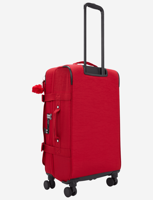 KIPLING Spontaneous M Ruby Red حقيبة سفر بعجلات متوسطة I6918-1NW
