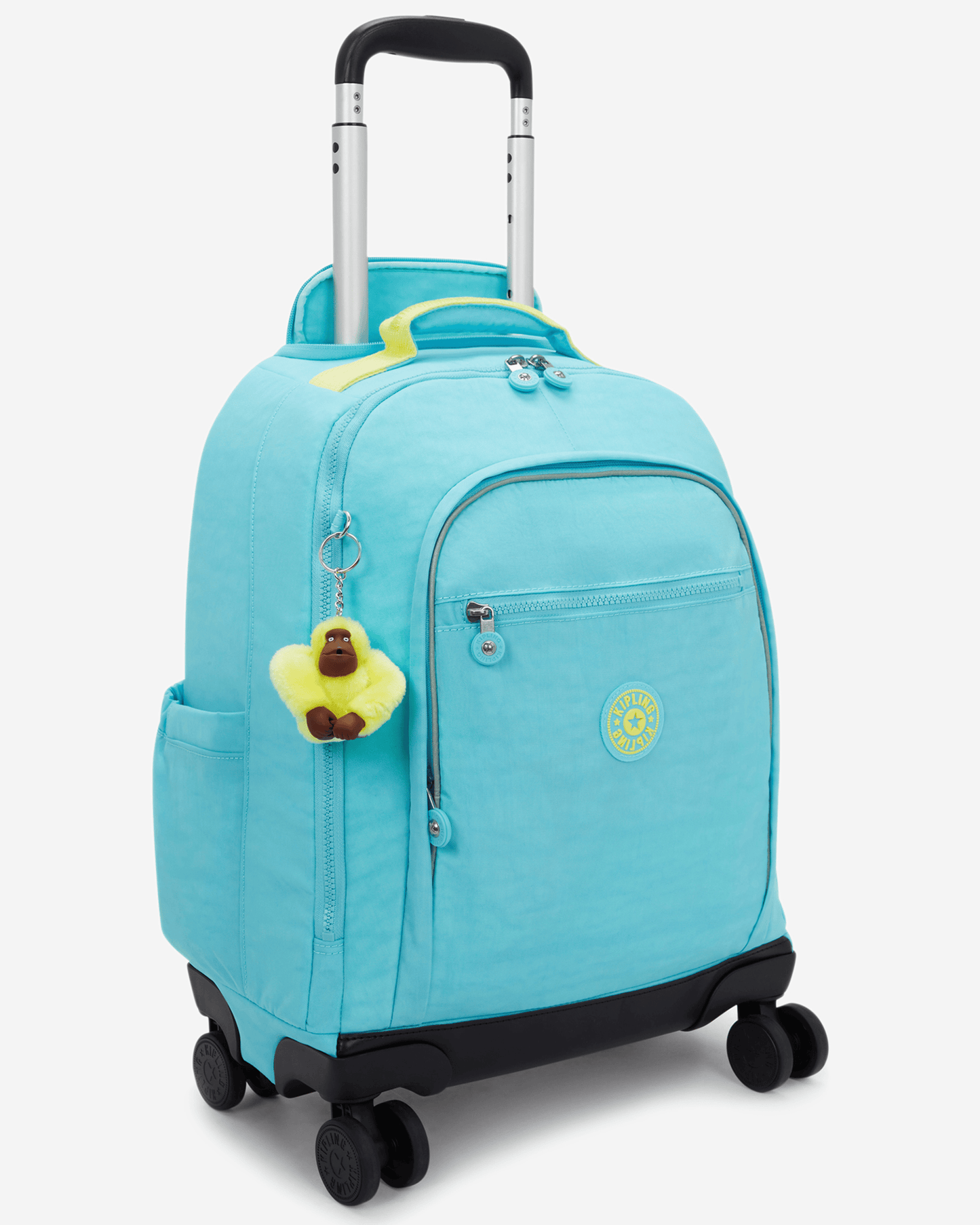 حقيبة ظهر كبيرة بعجلات مع حيز للابتوب من Kipling طراز New Zea Splash Blue I5246-3KR
