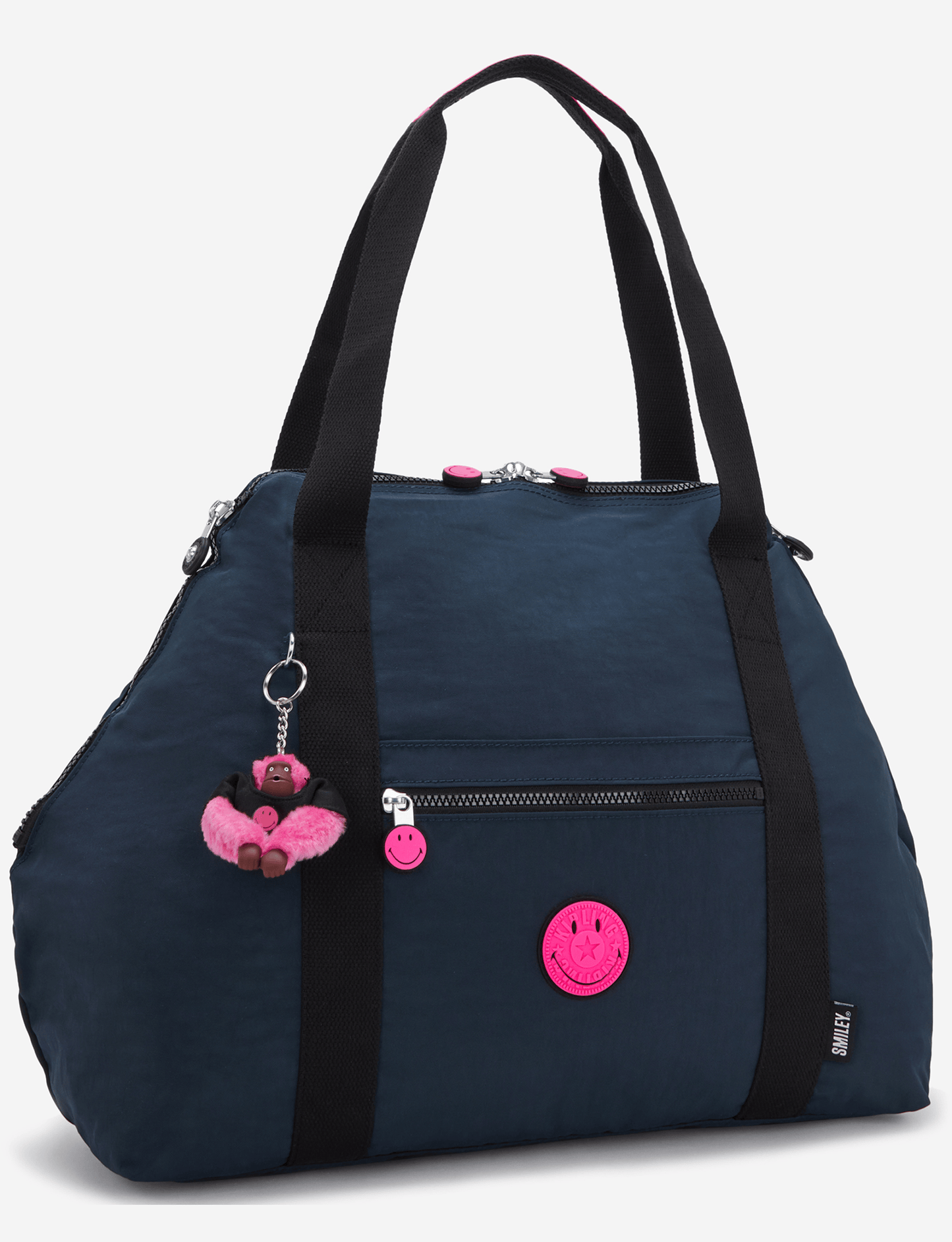 KIPLING Art M Pink Fun Blue حقيبة يد كبيرة I8242-9KS