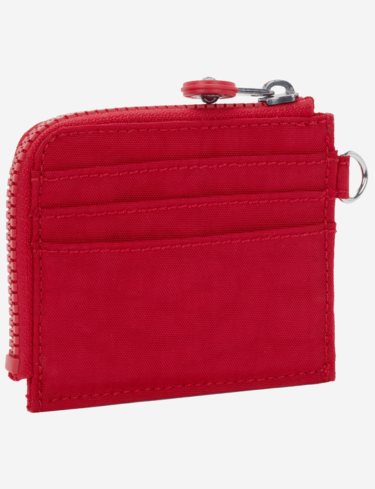 KIPLING Card Pal محفظة صغيرة باللون الأحمر الياقوتي I8433-1NW