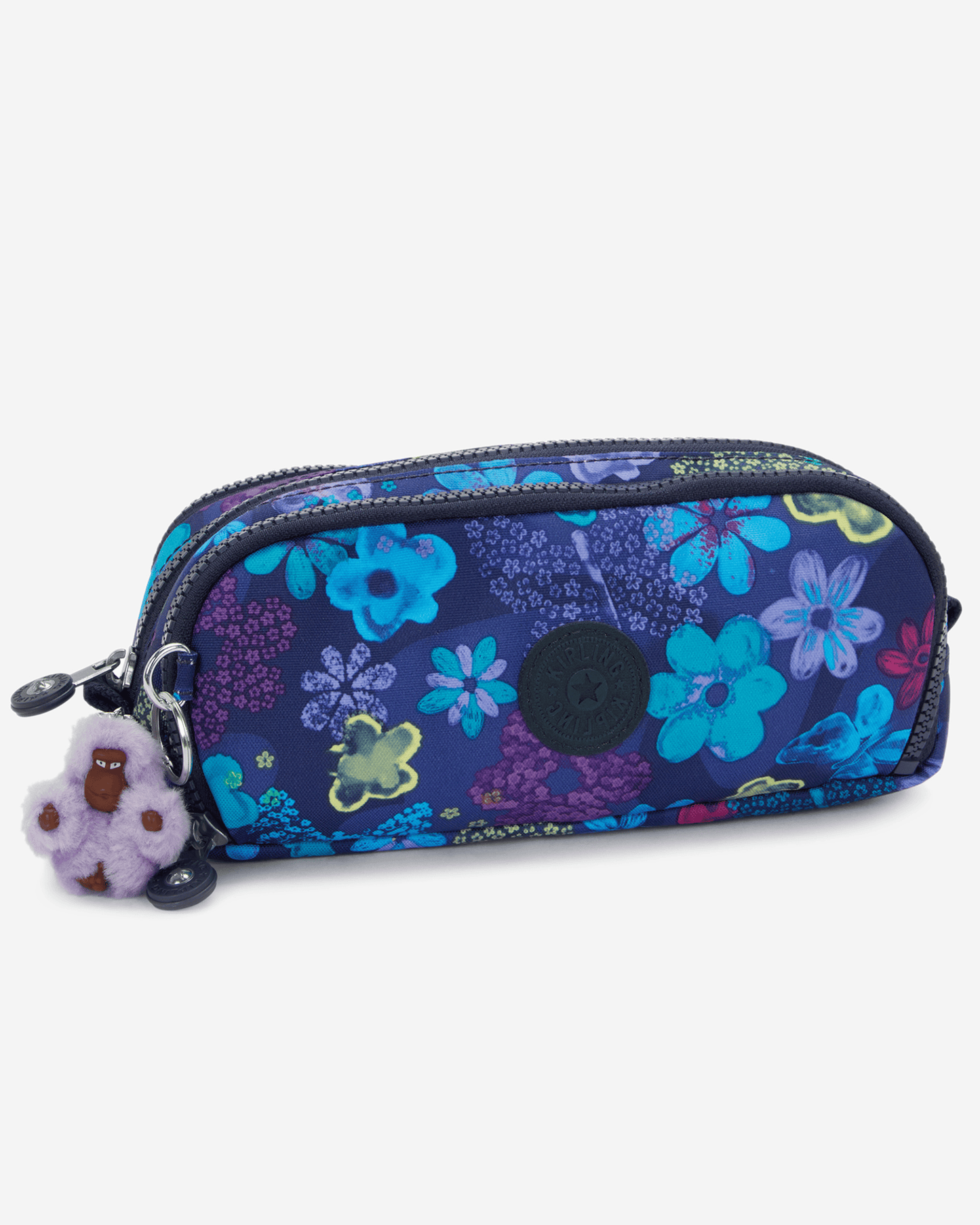 Kipling Gitroy Dark Flwr Stamp مقلمة كبيرة I3560-4FM