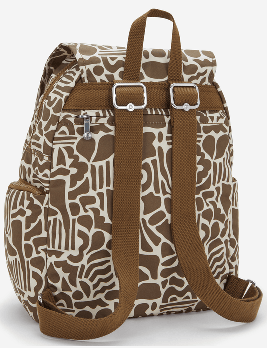 حقيبة ظهر صغيرة KIPLING City Zip S Cocktail Khaki I6345-9GD