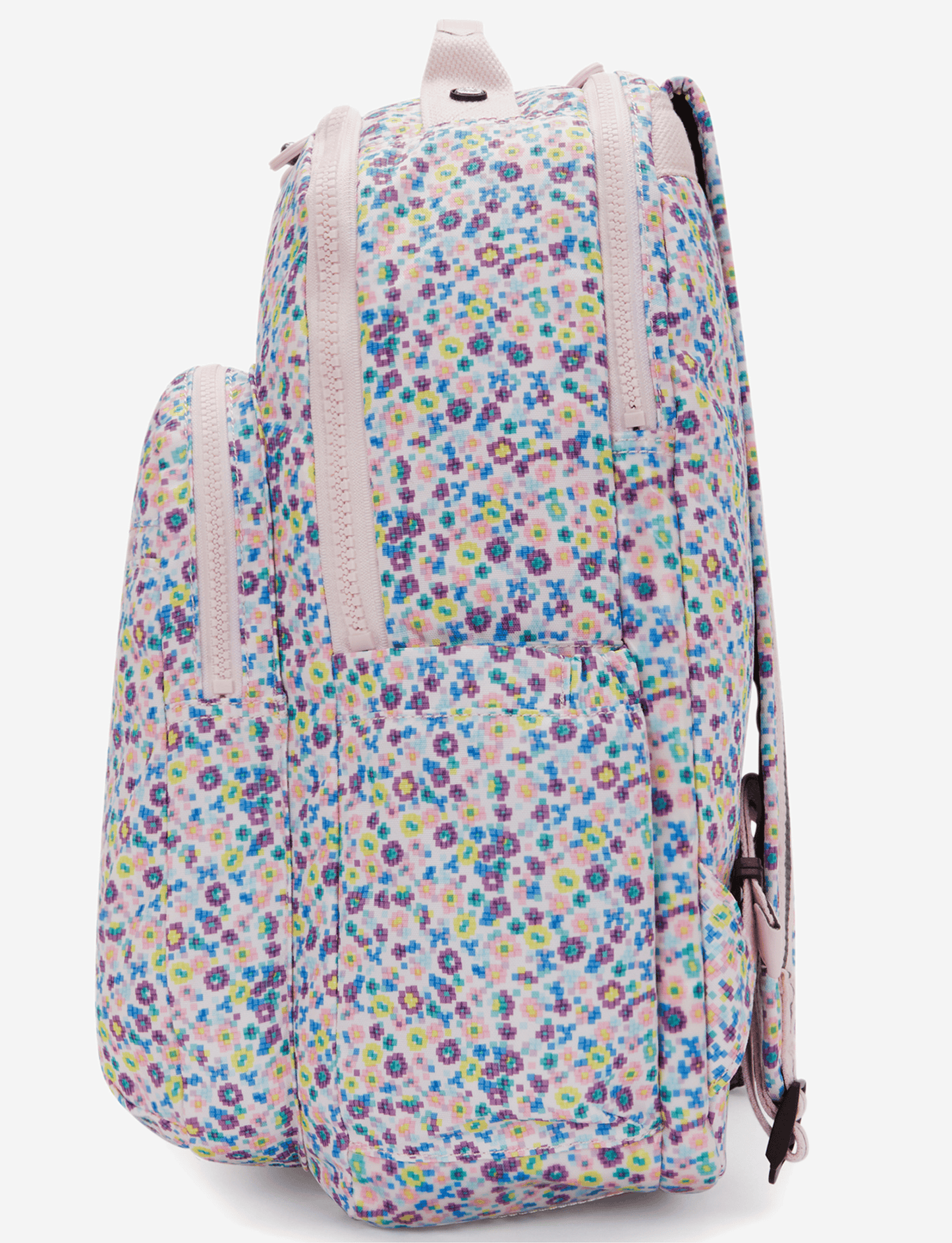 حقيبة ظهر كبيرة KIPLING Seoul Lap Digi Flower Prt (مع جيب للكمبيوتر المحمول) I5816-7ER