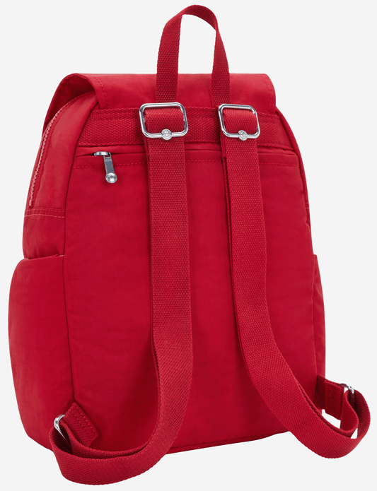 KIPLING City Zip S Ruby Red حقيبة ظهر صغيرة I3523-1NW