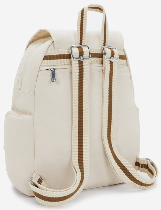 KIPLING City Zip S Soft Sand حقيبة ظهر صغيرة I3523-9LO