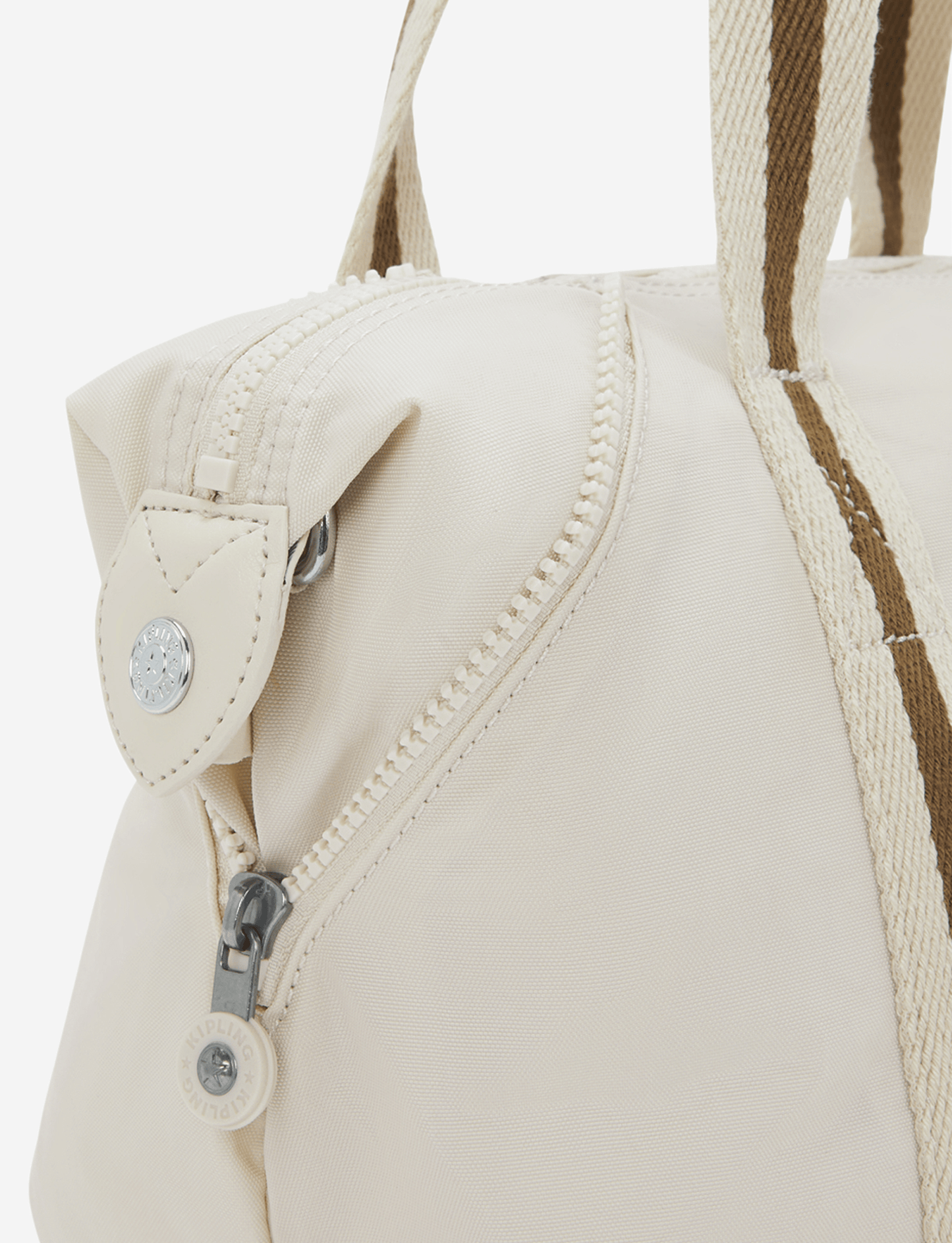 KIPLING Art Mini Soft Sand حقيبة يد صغيرة (مع حزام كتف قابل للإزالة) 01327-9LO