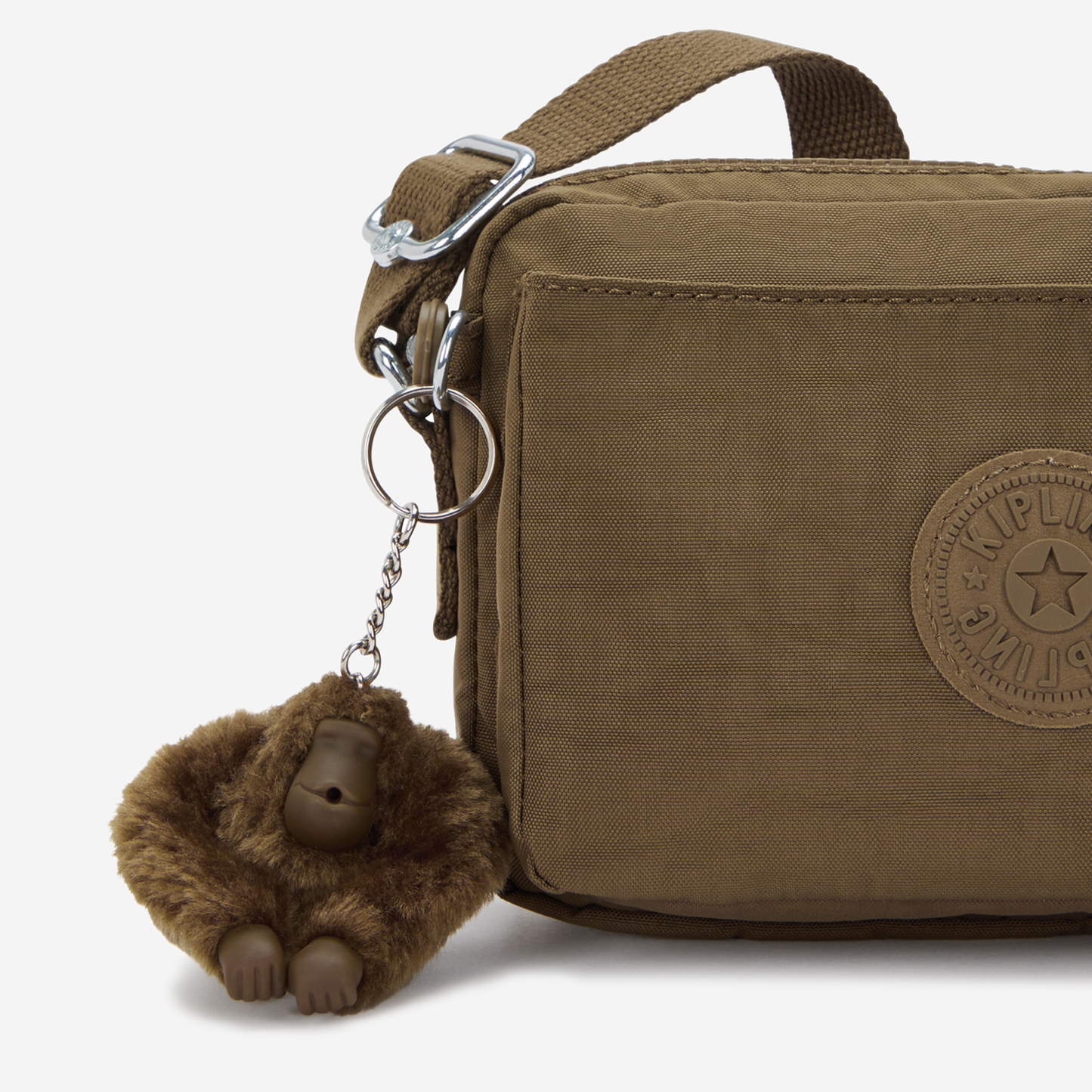 KIPLING أبانو سموث كاكي حقيبة كروسبودي صغيرة I4208-1NA