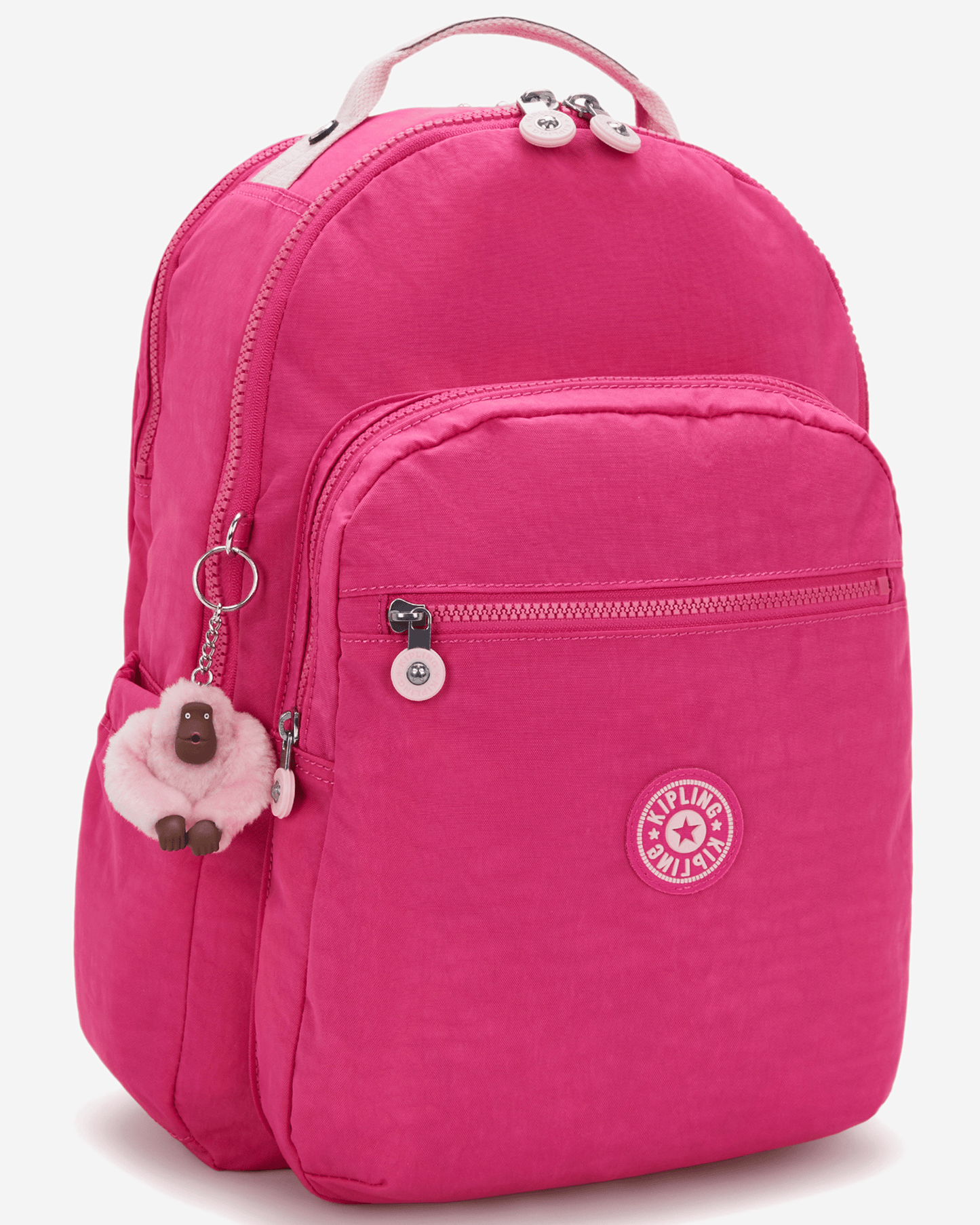 حقيبة ظهر كبيرة Kipling Seoul Lap Intense Rose مع جيب للابتوب I4275-2GU