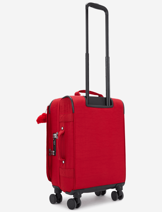 KIPLING Spontaneous S حقيبة بعجلات صغيرة باللون الأحمر الياقوتي I5508-1NW