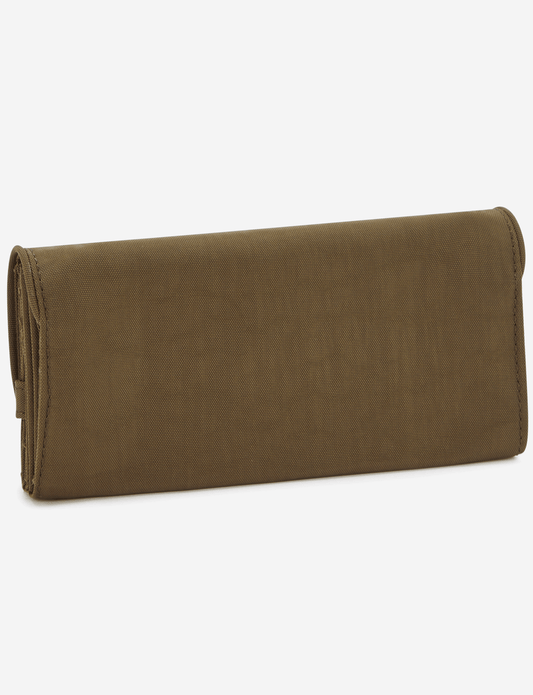 KIPLING محفظة Money Land Smooth Khaki كبيرة I4191-1NA