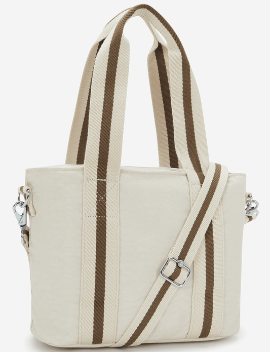 KIPLING Minta M Up حقيبة توتس (رمل ناعم متوسط) (مع حزام كتف قابل للإزالة) I8642-9LO