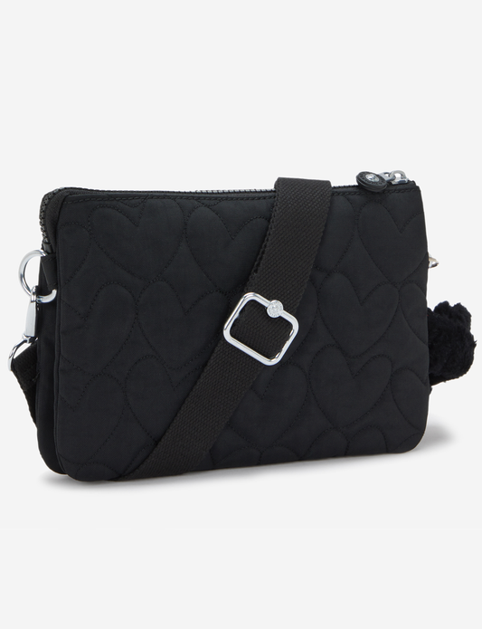 KIPLING Riri Many Hearts Bla حقيبة كروس صغيرة (مع حزام كتف قابل للإزالة) I5358-2KN