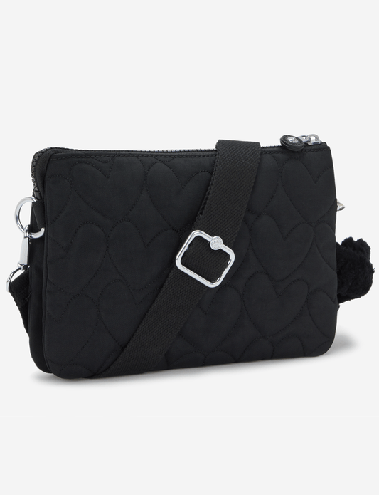 KIPLING Riri Many Hearts Bla حقيبة كروس صغيرة (مع حزام كتف قابل للإزالة) I5358-2KN