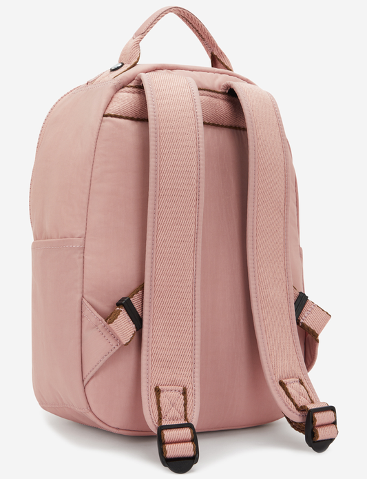 KIPLING Seoul S Memory Pink حقيبة ظهر صغيرة (مع جيب لوحي) I4082-0PN