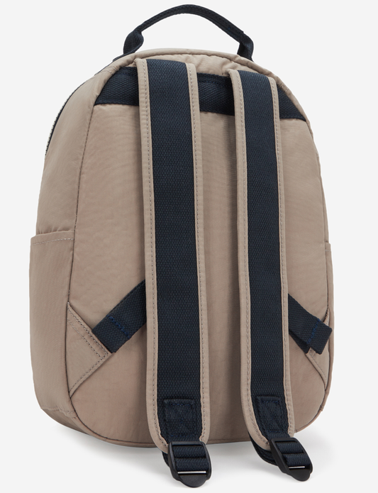 KIPLING Seoul S Soft Taupe C Small backpack (with tablet compartment) I4082-7ML