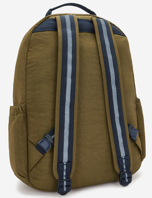 حقيبة ظهر كبيرة كيبلاينج سيول تراشور بلون أخضر I5140-1HW