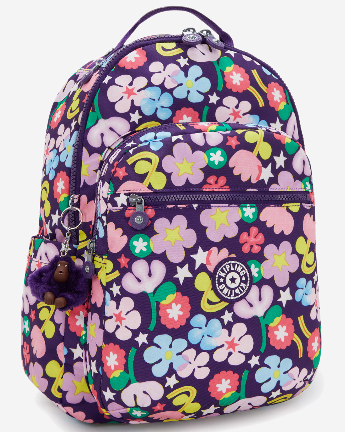 Kipling Seoul Fairy Flower Large Backpack I4851-9MO