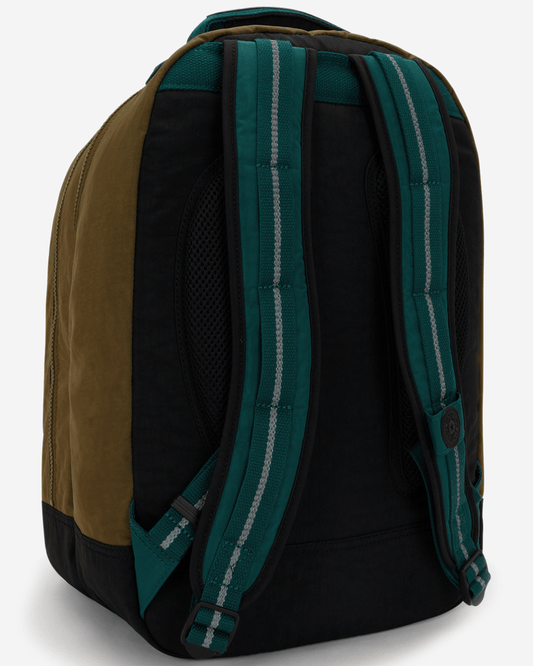 حقيبة ظهر Kipling Class Room كبيرة سوداء كادحة مع جيب للابتوب I4053-5FY