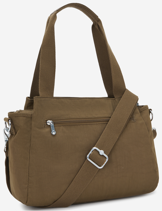KIPLING Elysia Smooth Khaki Medium shoulderbag (with removable shoulderstrap) 43791-1NA