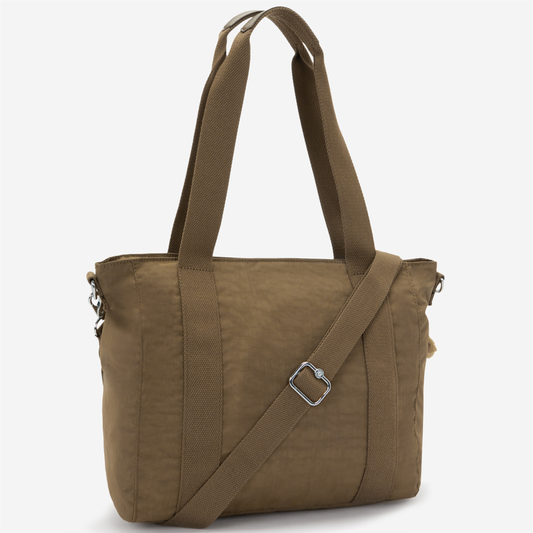 حقيبة يد صغيرة KIPLING Asseni S Smooth Khaki (مع حزام كتف قابل للإزالة) I4400-1NA
