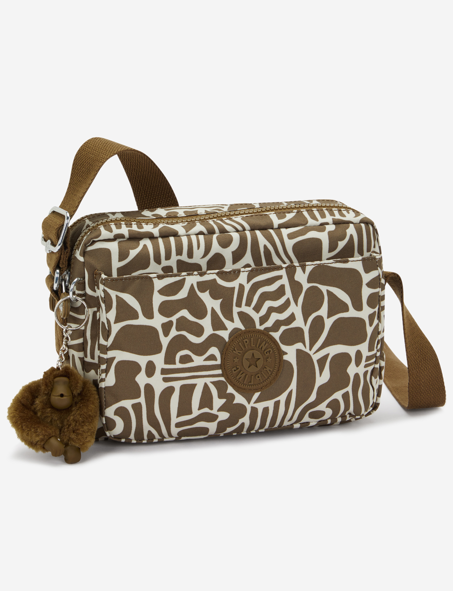 حقيبة كروسبودي متوسطة Kipling Abanu M Cocktail Khaki I6237-9GD