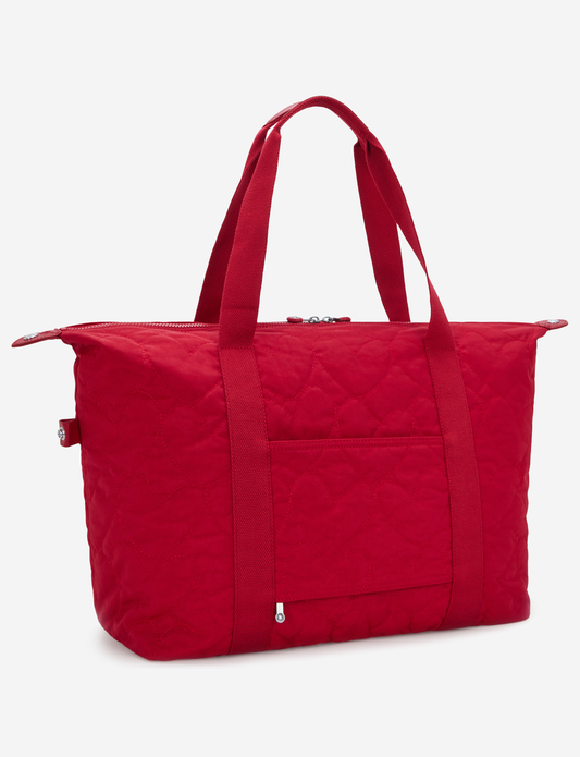 KIPLING Art M Many Hearts Red حقيبة كبيرة I9857-1HU