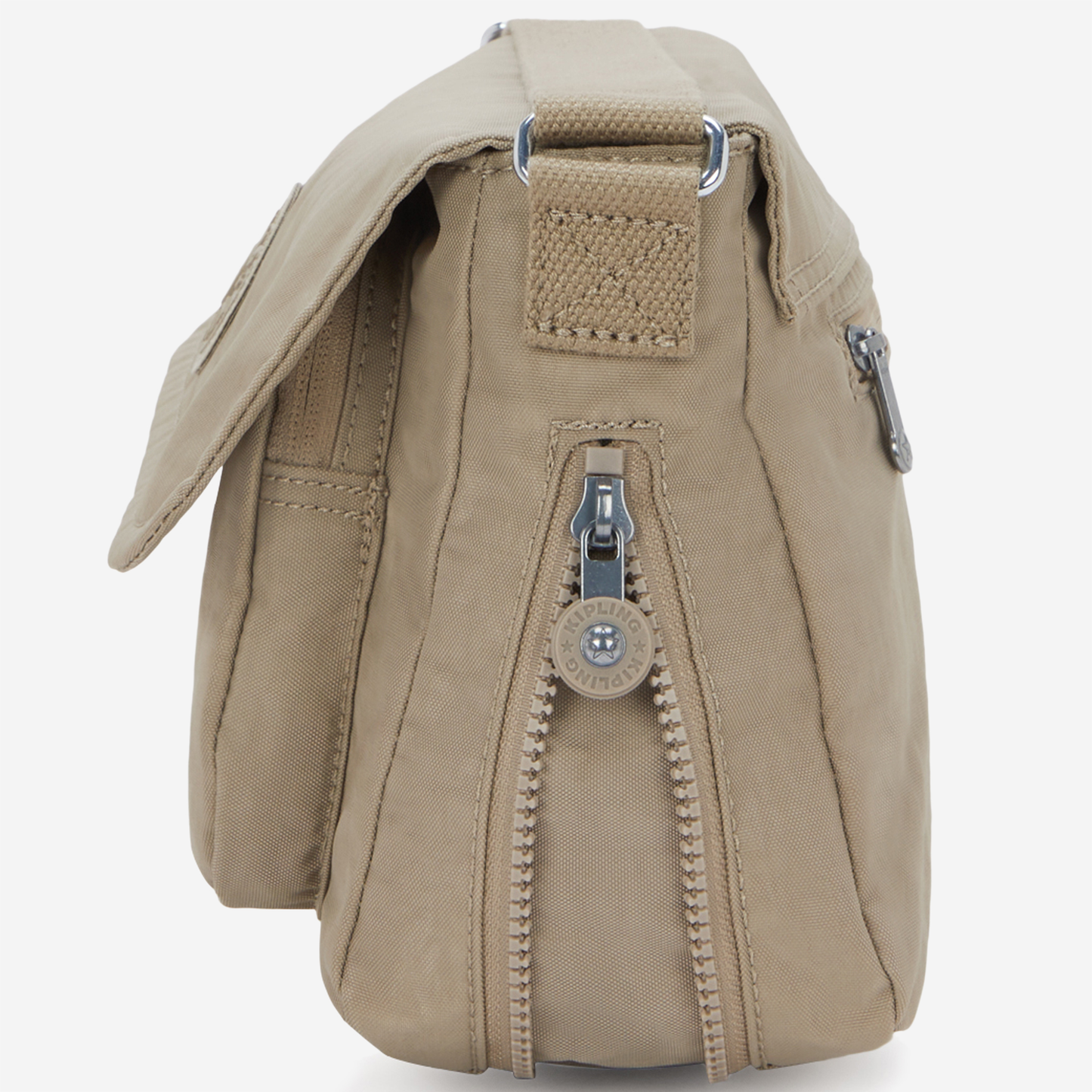 KIPLING Dalma Soft Taupe Medium crossbody (with expandable zip) I8123-4PW