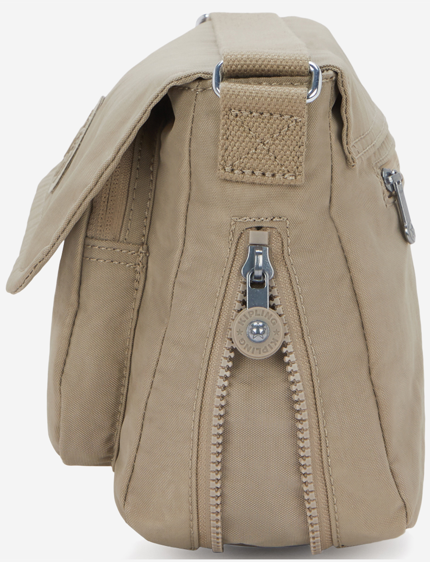 حقيبة كروس متوسطة KIPLING Dalma Soft Taupe (مع سحاب قابل للتوسيع) I8123-4PW