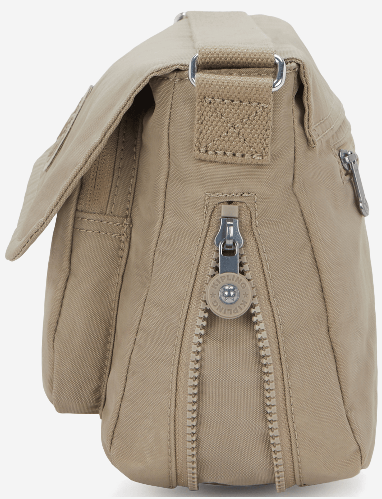 حقيبة كروس متوسطة KIPLING Dalma Soft Taupe (مع سحاب قابل للتوسيع) I8123-4PW