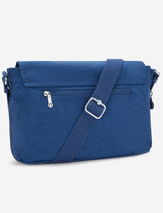 KIPLING Dalma حقيبة كروس بودي زرقاء كاجوال متوسطة (بسحاب قابل للتوسيع) I8123-5PZ