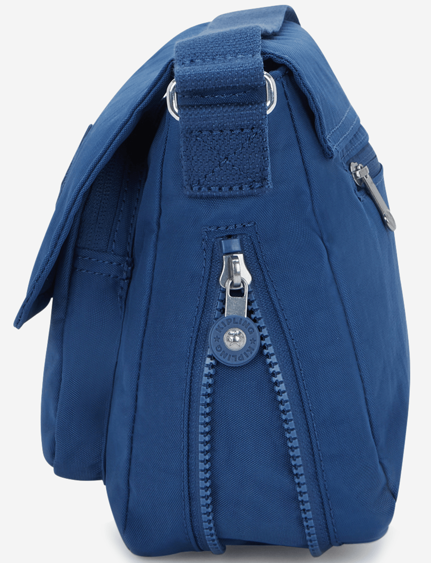 KIPLING Dalma حقيبة كروس بودي زرقاء كاجوال متوسطة (بسحاب قابل للتوسيع) I8123-5PZ