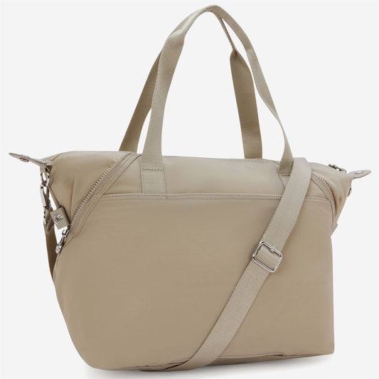 حقيبة كتف KIPLING New Art Duo Pocket Boho Tan Medium (مع حزام كتف قابل للإزالة) I8472-1HX