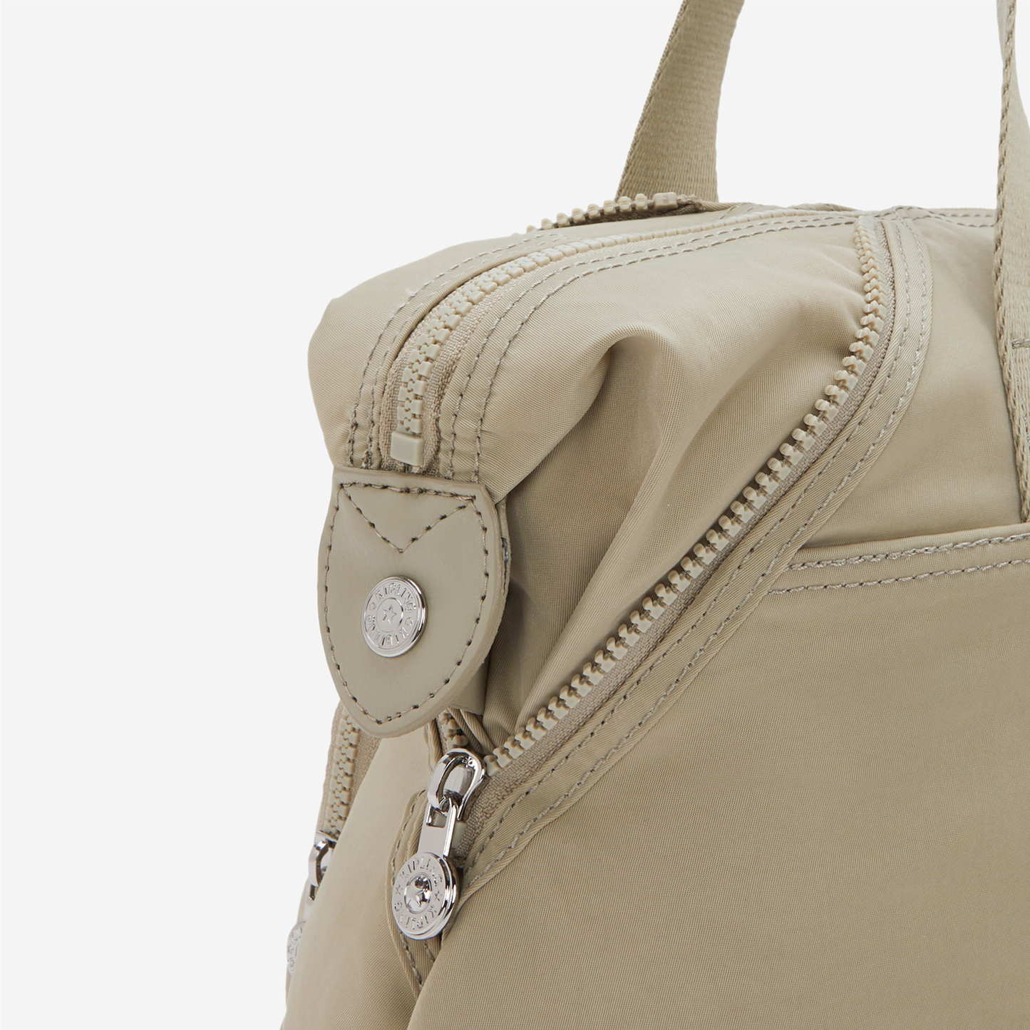 KIPLING New Art Duo Pocket Boho Tan Medium shoulderbag (with removable shoulderstrap) I8472-1HX