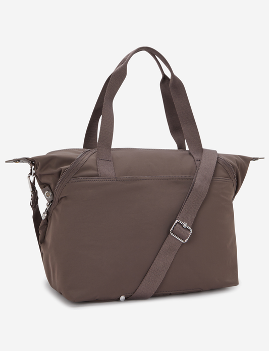 KIPLING New Art Duo Pocket Boho Cedar حقيبة كتف متوسطة (مع حزام كتف قابل للإزالة) I8472-5GG