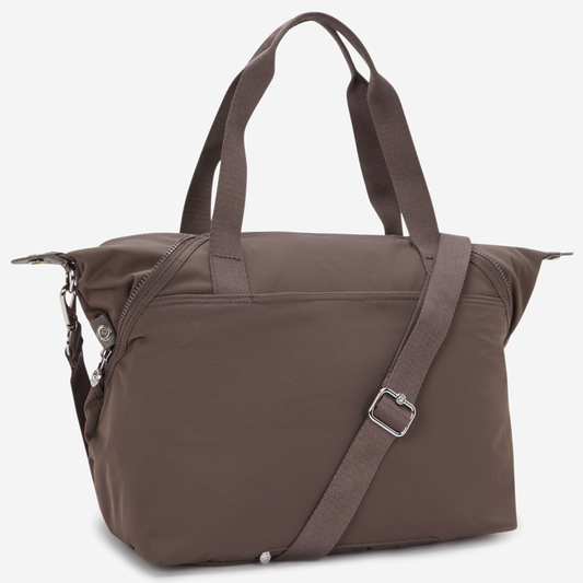 KIPLING New Art Duo Pocket Boho Cedar حقيبة كتف متوسطة (مع حزام كتف قابل للإزالة) I8472-5GG