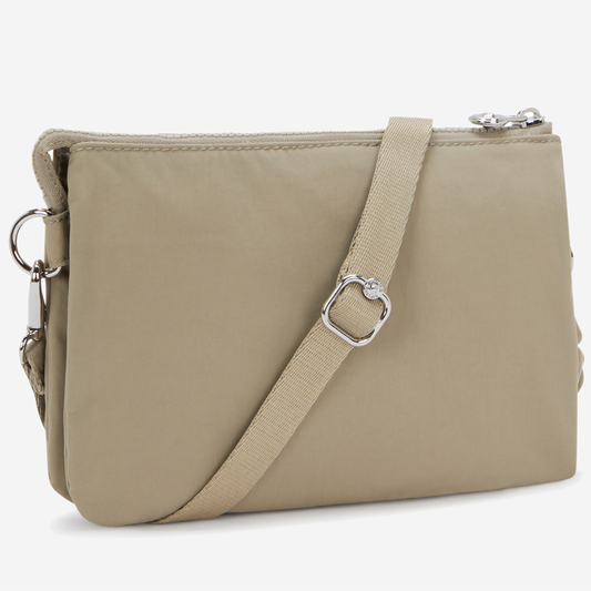 KIPLING ريري بوهو تان Small حقيبة كروس (مع حزام كتف قابل للإزالة) I7679-1HX