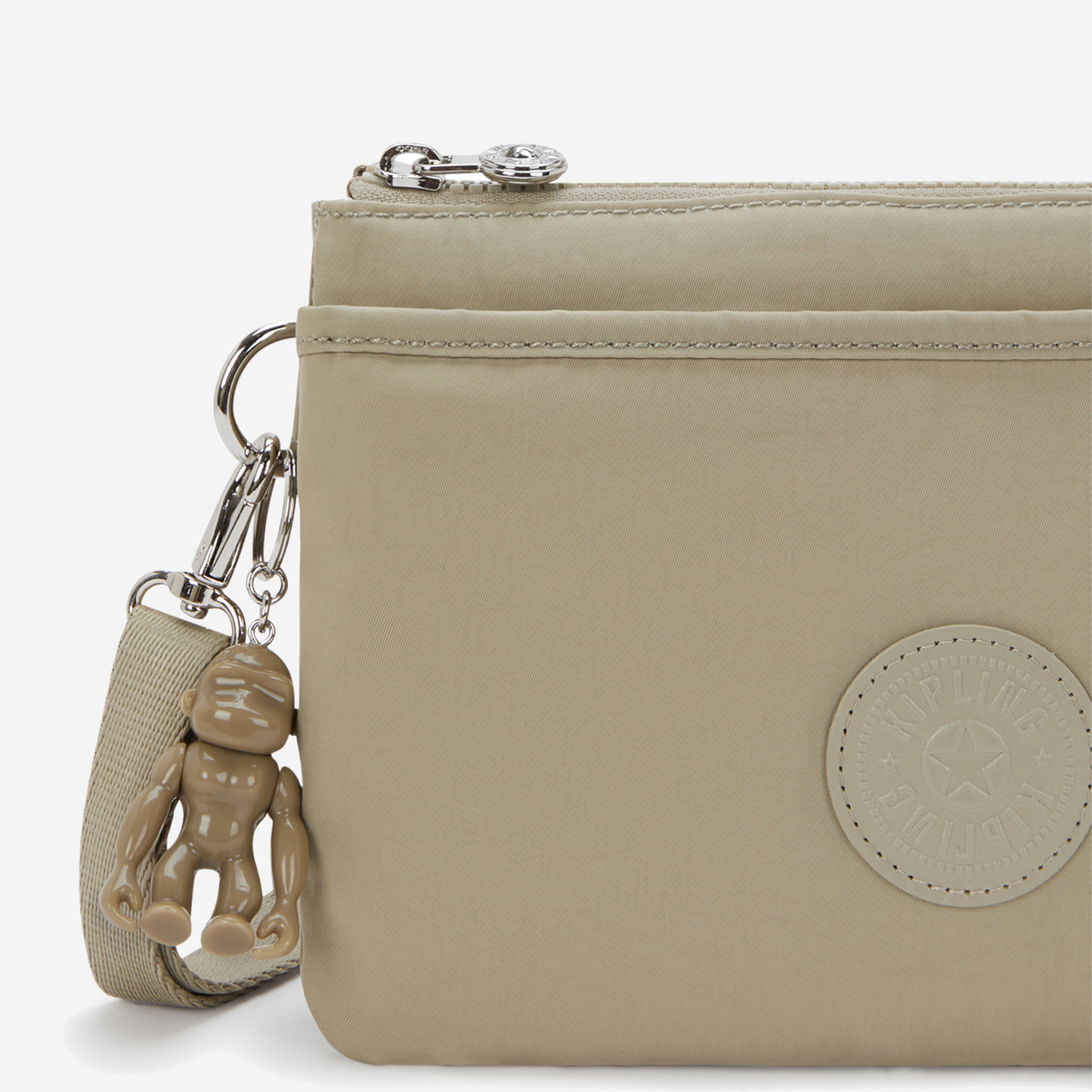 KIPLING ريري بوهو تان Small حقيبة كروس (مع حزام كتف قابل للإزالة) I7679-1HX