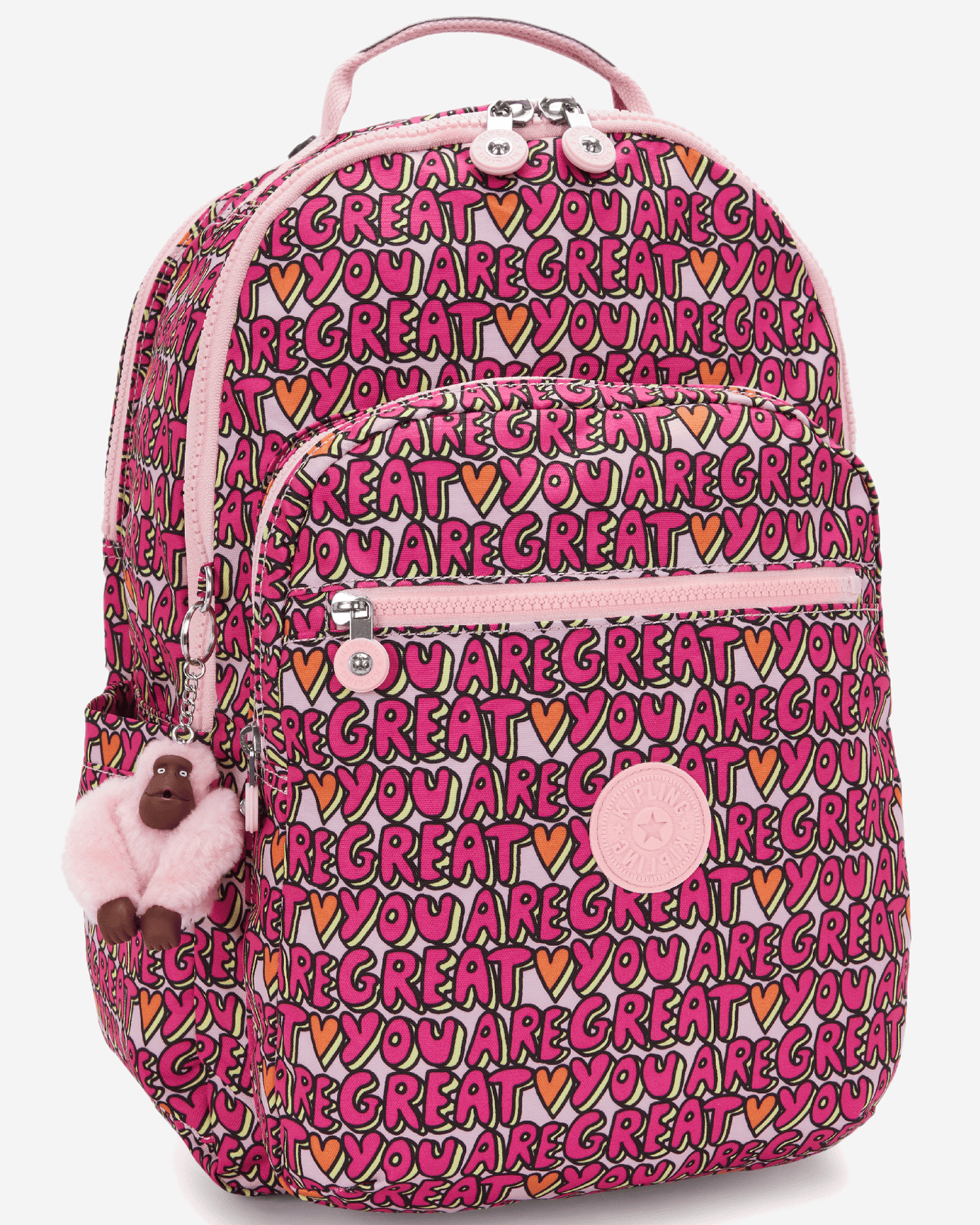 حقيبة ظهر كبيرة Kipling Seoul College Extra U R Great مع جيب للابتوب I6101-6KZ