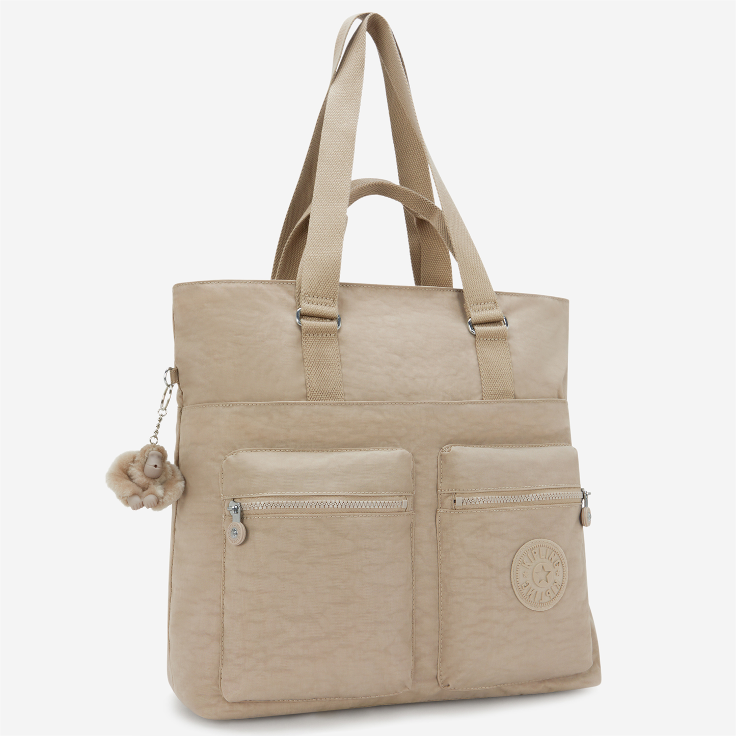 KIPLING India Soft Taupe Large tote I4609-4PW