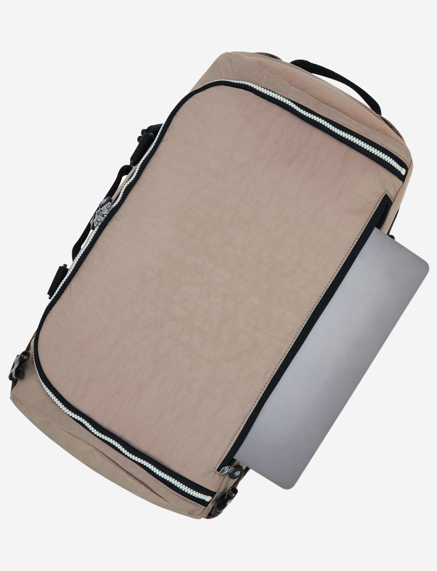 KIPLING Jonis S حقيبة سفر صغيرة (قابلة للتحويل إلى حقيبة ظهر) لون Taupe I7712-7ML